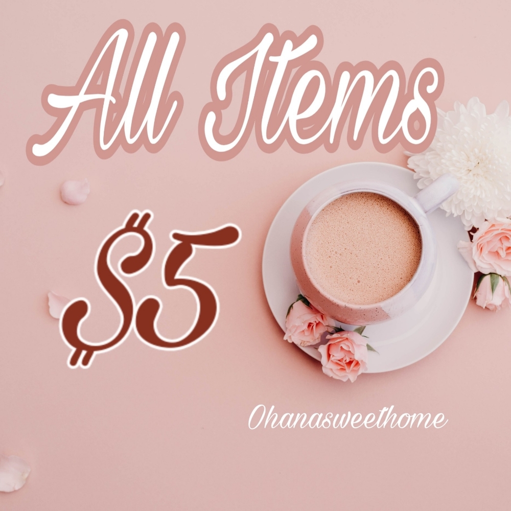 All items $5